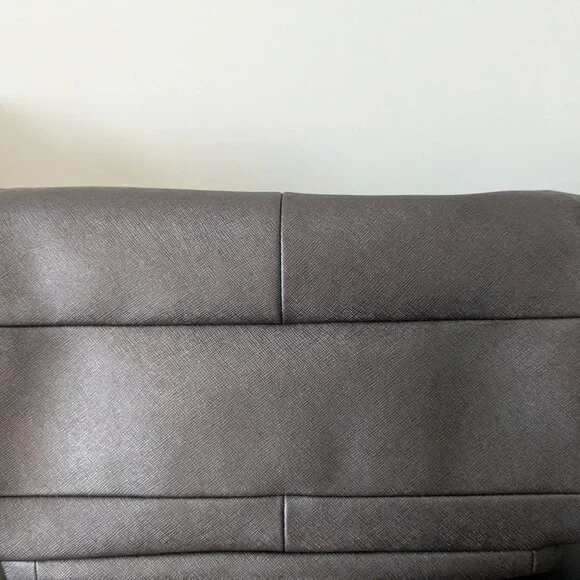 Preowned 25162 Coach Madeline Quartz/Black East/West Satchel Bag - Picture 4 of 11